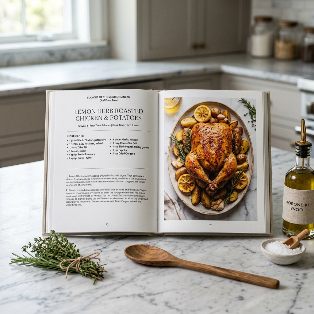 Cookbooks & Recipe Books Printing UK